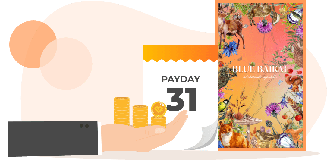 Blue Baikal NFT Card Payday